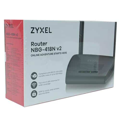 Zyxel NBG 418N V2 300 Mbps Wireless Router 1 Zyxel NBG 418N V2 300 Mbps Wireless Router 1