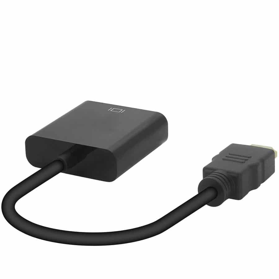 HDMI to VGA Adapter Male to Female for Computer 2 HDMI to VGA Adapter Male to Female for Computer 2