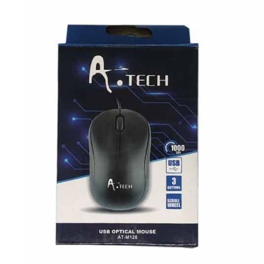 A.tech AT M126 USB Optical Mouse 1 A.tech AT M126 USB Optical Mouse 1