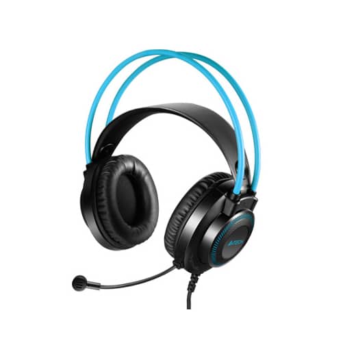A4Tech FSTYLER FH200i 3.5mm Stereo Blue Conference Over Ear Headphone 2 A4Tech FSTYLER FH200i 3.5mm Stereo Blue Conference Over Ear Headphone 2