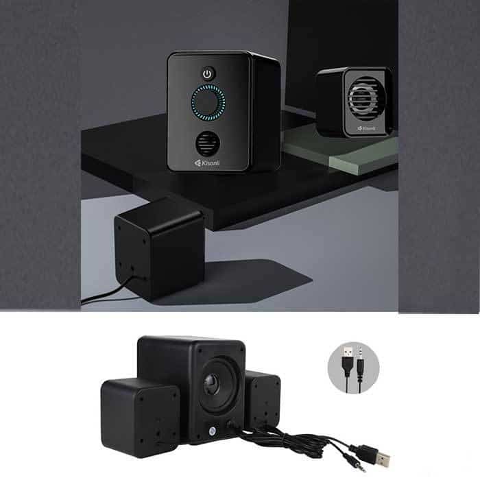 Kisonli U 3000 big AUX home computer portable usb speaker 4 Kisonli U 3000 big AUX home computer portable usb speaker 4