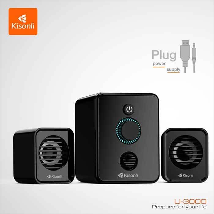 Kisonli U 3000 big AUX home computer portable usb speaker 5 Kisonli U 3000 big AUX home computer portable usb speaker 5
