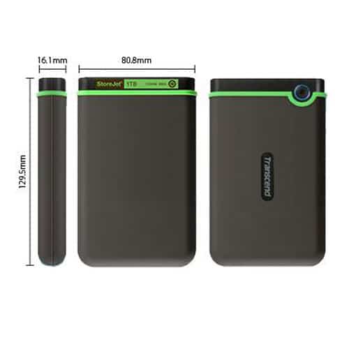 Transcend StoreJet 25M3 1TB USB 3.1 External 2.5 Slim Portable Hard Disk 7 Transcend StoreJet 25M3 1TB USB 3.1 External 2.5 Slim Portable Hard Disk 7
