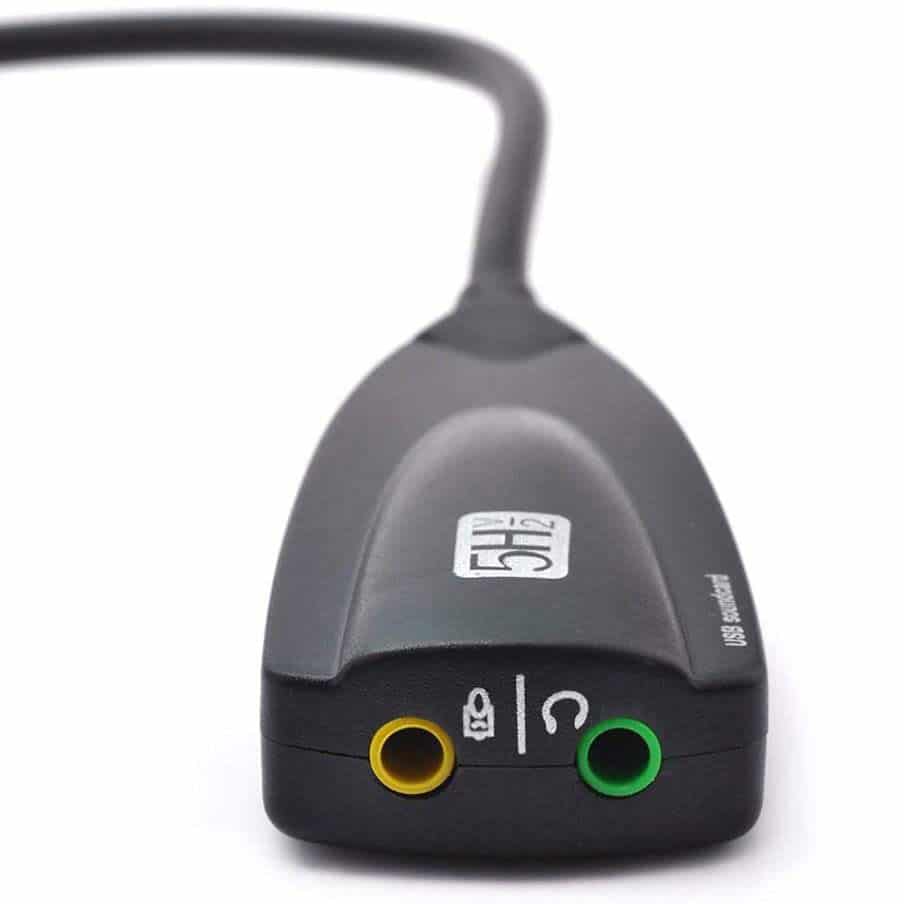 USB External Audio Adapter Converter Sound Card 3.5mm Headphone and Microphone Jack 2 USB External Audio Adapter Converter Sound Card 3.5mm Headphone and Microphone Jack 2