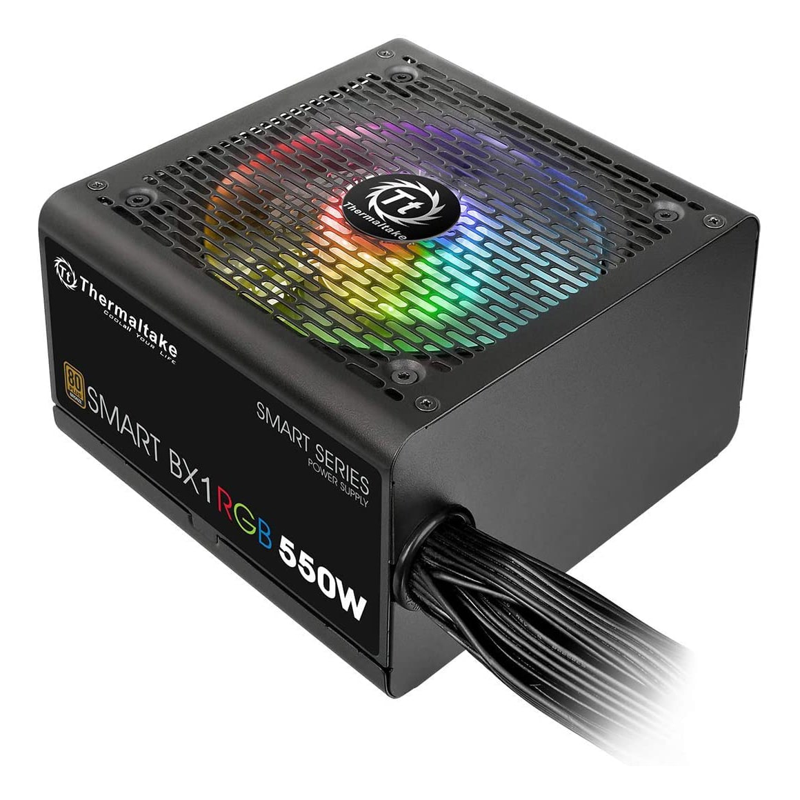 thermaltake 550w smart bx1 rgb 80 bronze rgb power supply 1 thermaltake 550w smart bx1 rgb 80 bronze rgb power supply 1