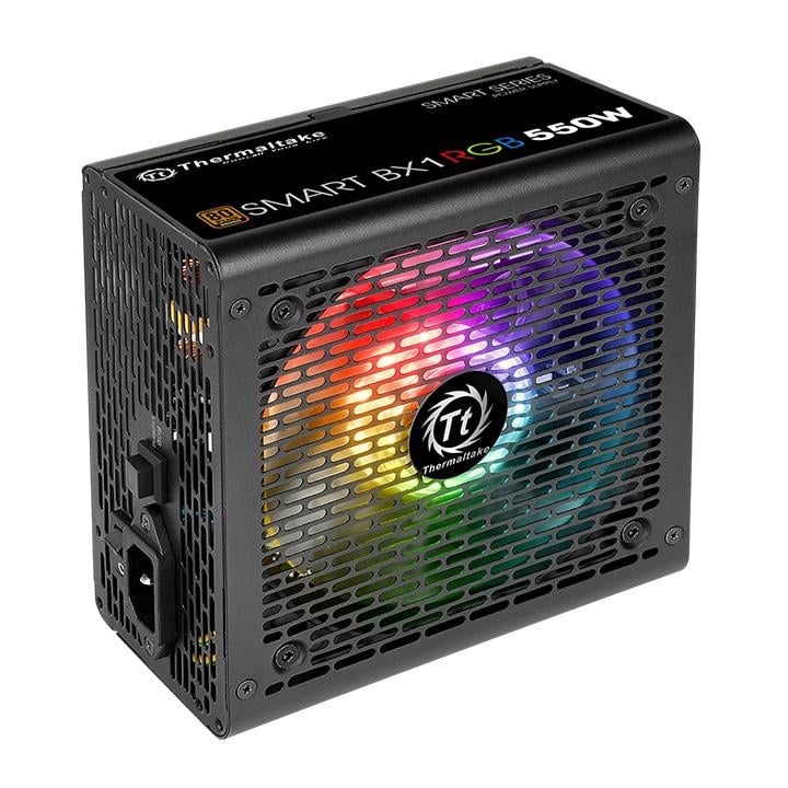 thermaltake 550w smart bx1 rgb 80 bronze rgb power supply 2 thermaltake 550w smart bx1 rgb 80 bronze rgb power supply 2