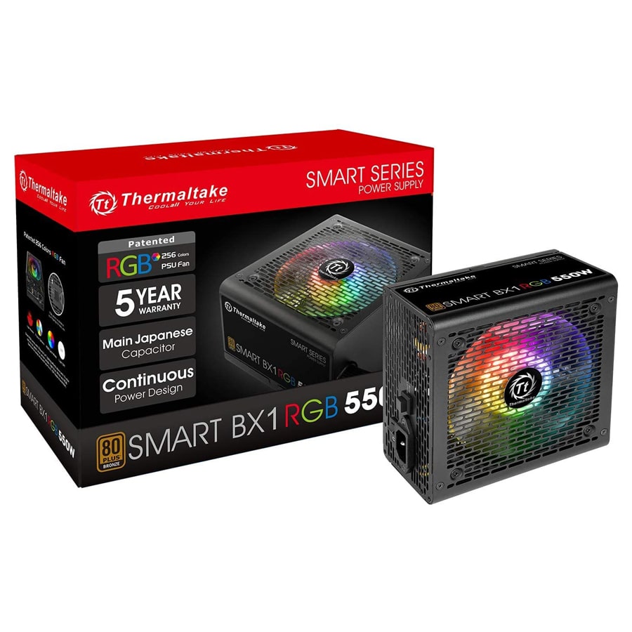 thermaltake 550w smart bx1 rgb 80 bronze rgb power supply 7 thermaltake 550w smart bx1 rgb 80 bronze rgb power supply 7