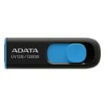 adata uv128 128gb black blue usb 3.2 pen drive 1