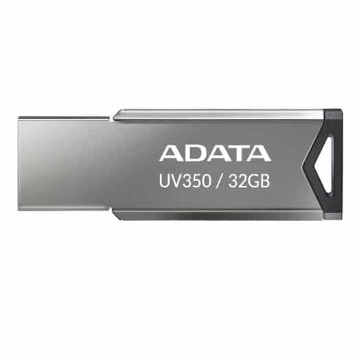 adata uv350 32gb usb 3.2 gen 1 super speed capless metal body pen drive 1