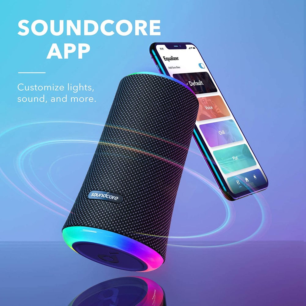 anker soundcore flare 2 portable 360° bluetooth speaker 4 anker soundcore flare 2 portable 360° bluetooth speaker 4