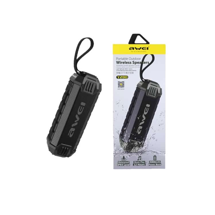 awei y280 portable waterproof bluetooth speaker black 5 awei y280 portable waterproof bluetooth speaker black 5