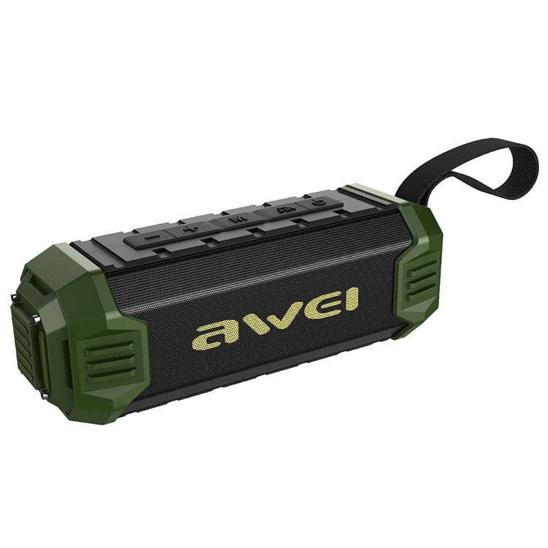 awei y280 portable waterproof bluetooth speaker with power bank green 4 awei y280 portable waterproof bluetooth speaker with power bank green 4