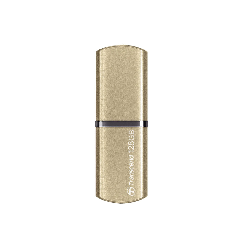 transcend 128gb jetflash 820 usb 3.1 gen 1pen drive gold 1
