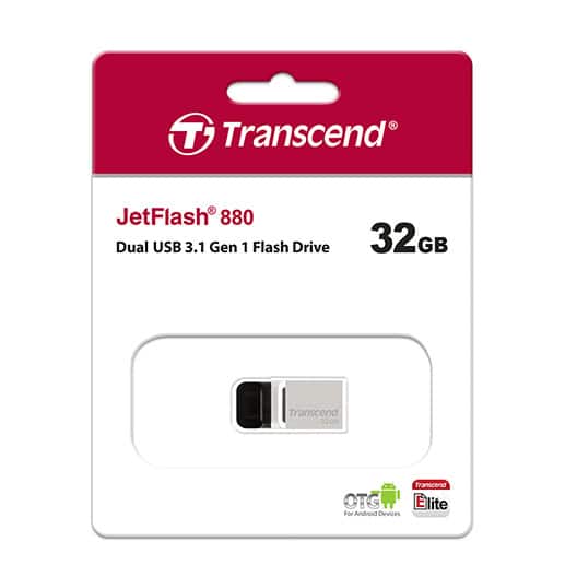 transcend 32gb jetflash 880 usb 3.0 gen1 otg pen drive silver 5 transcend 32gb jetflash 880 usb 3.0 gen1 otg pen drive silver 5