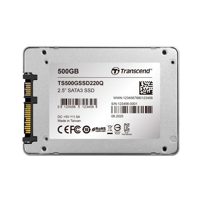 transcend 500gb 220q sata iii 2.5 inch internal ssd 3 transcend 500gb 220q sata iii 2.5 inch internal ssd 3