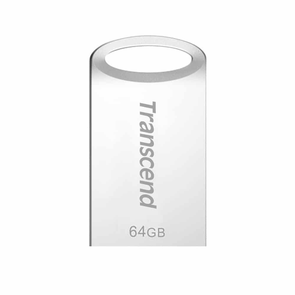 Transcend 64gb Jetflash 710 Usb 3.1 Gen 1 Pen Drive Silver New 1