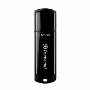 transcend jetflash 700 128gb usb 3.1 black pen drive 1