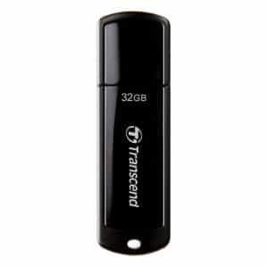 transcend jetflash 700 32gb usb 3.1 black pen drive 1