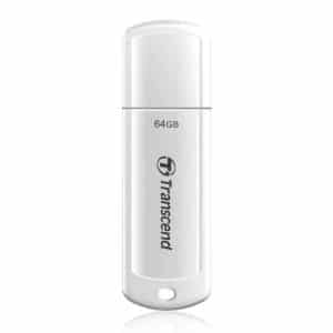 Transcend Jetflash 730 64gb Usb 3.1 White Pen Drive New 1