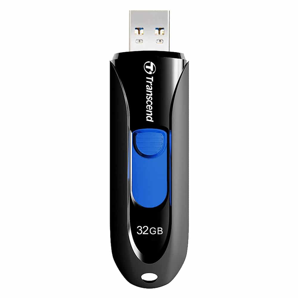 transcend jetflash 790 32gb usb 3.1 pen drive black 1