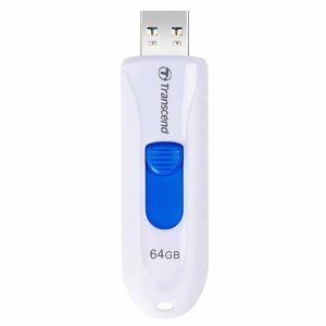 transcend jetflash 790 64gb usb 3.1 pen drive white 1
